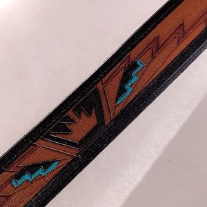 Ornate southwest handmade leather by MB Tucson Az. USA 🇺🇸
